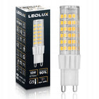 6X Żarówka LED G9 10W =85W ciepła neutralna zimna Premium ledlux nie mruga źródło światła rurkowe 970 lm do opraw
