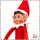 Oryginalny ELF psotnik elves behavin badly psotny skrzat chłopiec 40cm dekoracja bożonarodzeniowa, figurka świąteczna z