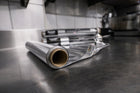 Folia Aluminiowa paclan expert Catering 40 m gruba 15 my mocna wąska tuleja do pieczenia, grillowania i przechowywania