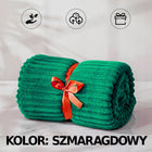 Koc 160x200cm narzuta kapa pled Łóżko Kanapę Lekki 3D Wytłaczany dwustronny pikowany poliestrowy w paski do sypialni i