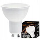 Żarówka LED GU10 10W 850lm Barwa Neutralna Dzienna 4500K 230V Zestaw 10x spot reflektorowy do lamp i opraw sufitowych