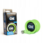Yoyo dla początkujących 2 łożyska YoYoFactory ONE Zielony 52.5 mm