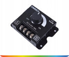Sterownik/ściemniacz do taśm LED COB mono z pokrętłem do 720W 12V/24V mocny regulator jasności, kontroler światła
