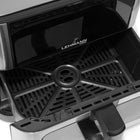 Frytkownica beztłuszczowa airfryer frytownica duża 12 programów 10l 1800W srebrny/szary