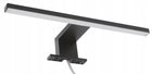Kinkiet Lampa LED meblowa nad szafkę lustro do łazienki czarna ALA 40cm oprawa ścienna wysięgnikowa 250 lm neutralna