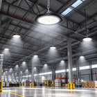 Lampa Wisząca LED Przemysłowa High Bay UFO Magazyn Hala 100W 12000lm IP65 oprawa do warsztatu i fabryki, czarna