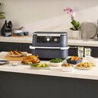 Frytkownica beztłuszczowa Ninja FlexDrawer 10,4 L AF500EUCYD tradycyjna 240 w srebrny/szary