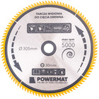 Tarcza widiowa Do Drewna Piły Piła 305 x30 mm 100Z z 42 sztuk