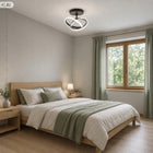 Lampa Sufitowa 28W LED Nowoczesna Czarna Żyrandol Plafon Supeł LOFT aluminiowa oprawa wisząca, 1 punkt świetlny