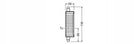 Żarówka LED Liniowa halogen R7s 118mm 19W = 150W 2452lm 6500K Zimna Osram zamiennik do reflektora, naświetlacza i lampy