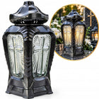 Znicz szklany kapliczka nowoczesny duży szklany znicze na grób lampion led maryjka 33 cm