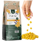 Wosk pszczeli do świec 1 kg - wosk do świec, kostka, czysty wosk POLSKI beeswax, surowiec do rękodzieła, złota barwa