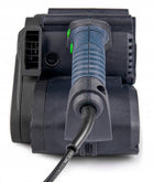 SZLIFIERKA TAŚMOWA WIELOFUNKCYJNA MOCNA DO DREWNA Z REGULACJĄ 1900W 230V pasowa, obróbka powierzchni, obroty 1200 rpm