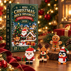 24Day Mini Christmas Brick Ornament Kalendarz adwentowy wiszący