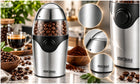 Młynek do mielenia kawy elektryczny orzechów przypraw grinder mocny 300W 60 g 300 w metal