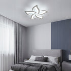 Lampa Sufitowa Wisząca LED Żyrandol Srebrny Nowoczesny 60W 6500K oprawa do salonu i jadalni, 5 punktów światła