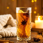 6 SZKLANEK WYSOKICH SZLIF, ELEGANCKIE 300 ml do drinków i koktajli, bezbarwne, nadają się do mycia w zmywarce