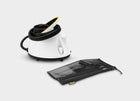 Parownica mop parowy Karcher SC 2 Deluxe bogaty zestaw końcówek 1.513-400.0 czyścik do okien i podłóg, zbiornik 1 l