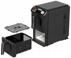Frytkownica beztłuszczowa 2x5,5L 11l AIR fryer pionowa 2460W czarny