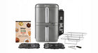 Frytkownica beztłuszczowa Ninja Double Stack XL 9,5 L SL451EU srebrny/szary