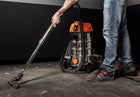 Odkurzacz przemysłowy hepa z otrząsaczem pyłu gipsu mokro sucho 3400W 35l budowlany warsztatowy filtr klasy H 230 V