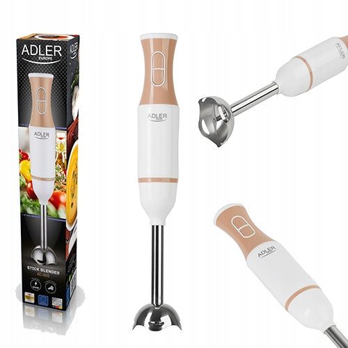 Blender ręczny do owoców warzyw ZUP 500W mikser kuchenny stal nierdzewna
