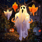 Pojedyncza dekoracja Bedee duch 2 szt. ozdoba halloweenowa, straszydło na przyjęcie i do wystroju domu