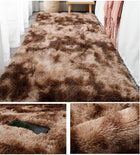 Dywan pluszowy shaggy plusz włochacz rabbit 160x220 cm miękki XXL brązowy prostokątny poliestrowy do salonu i sypialni