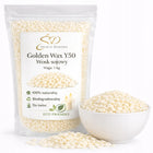 WOSK SOJOWY NATURALNY ECO do produkcji świec sojowych rozdrobniony Y50 1KG do ręcznego odlewania, biały surowiec do
