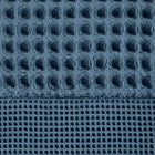 Ręcznik Bawełniany Waflowa Struktura Eurofirany Melo 50x90 Granat szybkoschnący do łazienki, 300-400 GSM, tekstylia