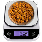 Waga kuchenna 1g - 5kg dotykowe przyciski elektroniczna timer termometr do odmierzania składników, tarowanie, jednostki