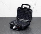 Gofrownica 3w1 – opiekacz, toster, grill, regulacja temperatury, wysoka moc nominalna czarny