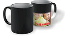 Magiczny foto kubek termiczny z twoim własnym nadrukiem zdjęciem na prezent ceramiczny, zmieniający kolor, 330 ml, do