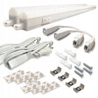 2x Listwa LED meblowa pod szafkę 8W 60cm + przewód oprawa podszafkowa 230V neutralna 880 lm