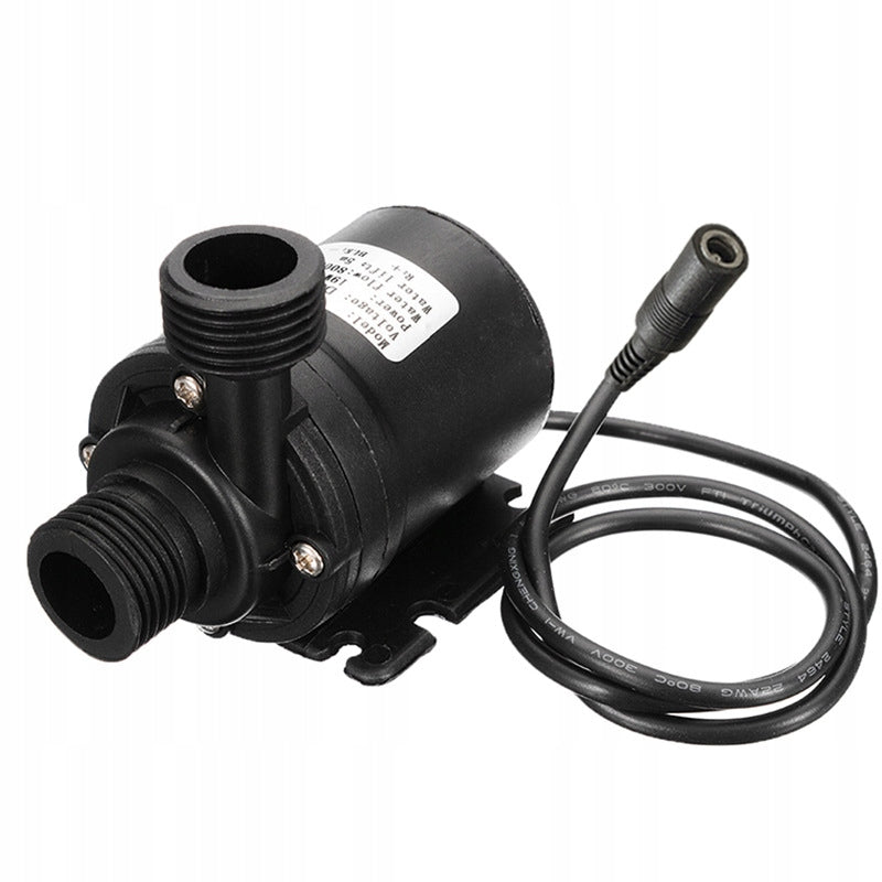 Bezszczotkowa pompa wody ogrzewanej 800L/H 5m DC 12V do podstawy fontain 12 w