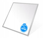 Panel LED oprawa rastrowa 60X60cm kaseton 60W CCD plafon kwadratowy biały do wnętrz, zintegrowane źródło światła