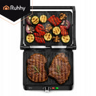 Grill Elektryczny Opiekacz do Panini Toster Kanapek Rozkładany + Regulacja nominalna