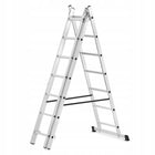 Drabina aluminiowa wielofunkcyjna z adaptacją na schody 3x7 higher 150kg drabinka do prac remontowych i budowlanych
