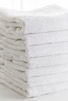 10x Ręcznik Hotelowy Biały 50x100 cm 500/550g/m2 bawełniany, kąpielowy, do łazienki, zestaw 10 sztuk, tekstylia