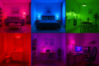 Żarówka LED RGB 10W E27 A60 + pilot 935lm Kolorowa Ściemnialna lampka wielobarwna zdalnie sterowana do oświetlenia