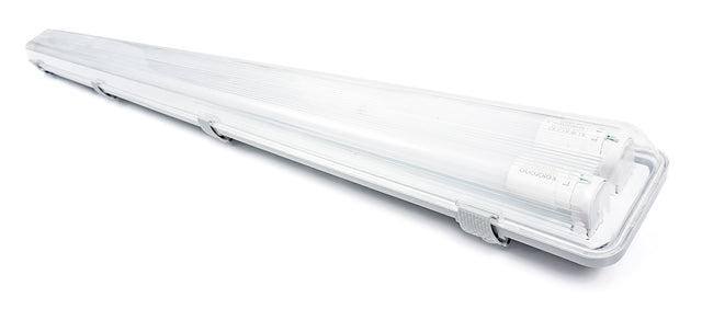 Oprawa hermetyczna do świetlówek LED T8 lampa warsztatowa G13 127 cm do tub, garażu i magazynu