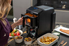 Frytownica beztłuszczowa AIR fryer frytkownica 2x5L 2 komory podwójna dual czarny