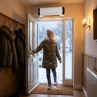 KURTYNA POWIETRZNA TERMOWENTYLATOR GRZEJNIK ELEKTRYCZNY 2000W PILOT + Wi-Fi z nagrzewnicą elektryczną 2000 W