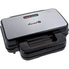 Opiekacz do kanapek tostów toster gofrownica grill sandwich 3W1 XL 1000W nominalna czarny