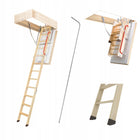 Schody strychowe fakro LWT 80x120 # ciepłe drabina składana na poddasze, wejście na strych, ocieplana klapa, izolacja