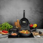 PATELNIA do NALEŚNIKÓW Indukcja MARMURKOWA Starke Pro Taylor Marble 25 cm naleśnikarka non-stick na kuchenkę gazową