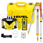 Nivel System NL620R digital zestaw SJJ1 + LS-24 laser rotacyjny do prac budowlanych i geodezyjnych, samopoziomujący