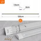 Lampa LED 36W 120cm Oprawa Sufitowa Natynkowa Do Garażu Warsztatu 4000K WH plafon prostokątny biały neutralna barwa