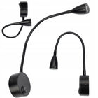 Kinkiet Ścienny Lampka LED Z Włącznikiem Nocna Nad Łóżko Sypialniana oświetlenie do czytania, aluminiowa, 40 cm, 3 W