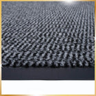 Wycieraczka pod drzwi zewnętrzna wewnętrzna gumowa wejściowa 60X90 CM mata do obuwia, czarna PVC tekstylna, grubość 6 mm